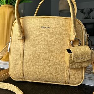 Matt & Nat  SABBILG VEGAN SATCHEL - PURITY  Shoulder Bag